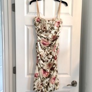 SOLD ❤️ Dolce & Gabbana bustier corset dress w/ peekaboo bra